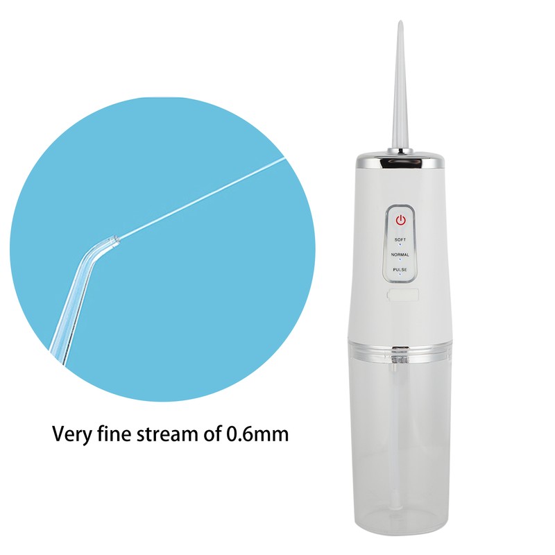 Portable Electric Dental Oral Irrigator Food Residues Removal White Teeth