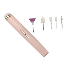 Baluue 1 Set Manicure Tools Boards Nail Salon Accessories Manicure Kit Electric Nail File Artificial Nail Clipper Nail Drill Bits Dryer Safety Bit Nail Drill Pink Electronic Component