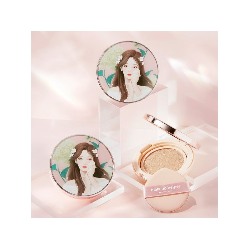 Makeup Helper 메이크업헬퍼 앰플 글로우 쿠션 23g 스위트소피아 Makeup Helper