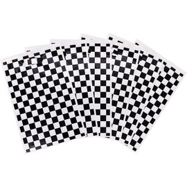 LYK 50 Pieces Black and WhiteTreat Bags Race Car Themed Candy Bags Car Goodie Bags for Kids Birthday Party Supplies