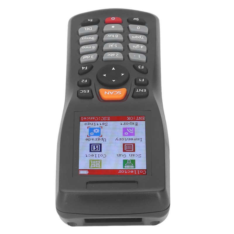 1D Barcode Scanner 2.4GHZ Wireless Data Collector Portable Inventory Scanner