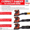 Sander Vacuum Adapter for CRAFTSMAN 1/4 Sheet Sander CMCW222 -