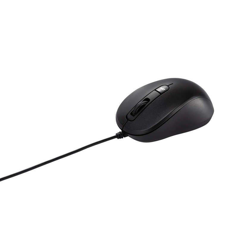 ASUS MU101C Wired Blue Ray Silent Mouse (Ambidextrous, 3200 dpi,