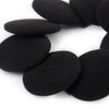 4 Pairs 55mm Foam Ear Pads for Headphones - Black