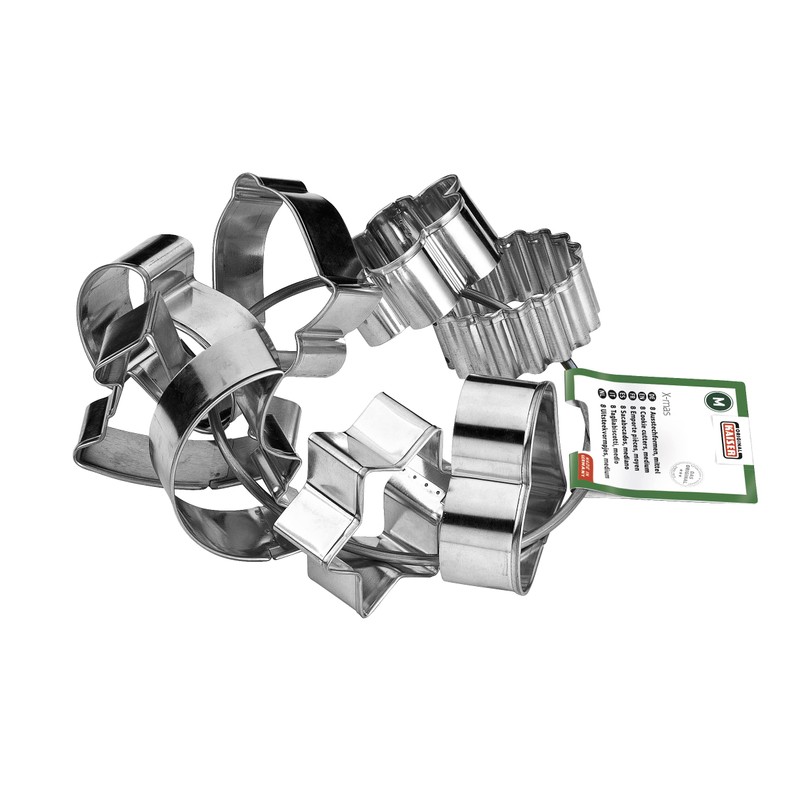 Kaiser COOKIE CUTTER RING OF 8 MEDIUM