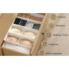 Moreelaya Expandable Drawer Organizer – Adjustable Storage Box for Kitchen,