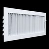 Fits 18x6 Duct Opening Steel Adjustable Air Supply Grille by