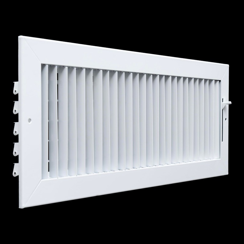 Fits 18x6 Duct Opening Steel Adjustable Air Supply Grille by