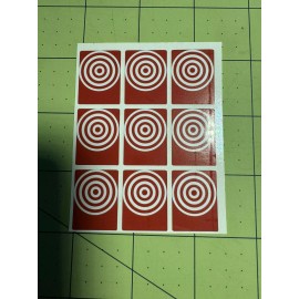 Bally, Williams, Gottlieb Vinyl Pinball Drop Target Stickers/Decal