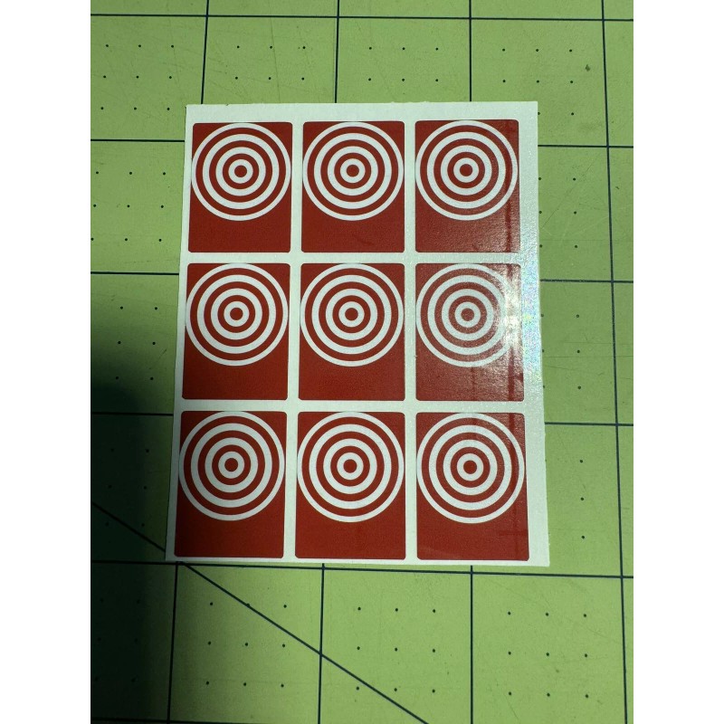 Bally, Williams, Gottlieb Vinyl Pinball Drop Target Stickers/Decal