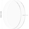 2 PCS 8 Inch Clear Acrylic Circle Blanks Acrylic Discs