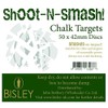 Bisley Chalk Targets Shoot-n-smash 42 Mm Box Of 50