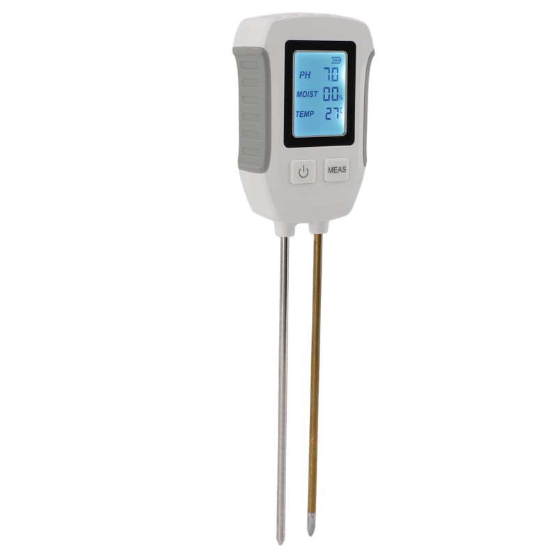 Soil Moisture Tester with Dual Probe Digital Display High Accuracy