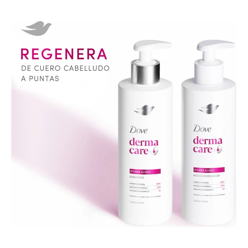 Shampoo Dove Hydra Alivio Shampoo Dove Derma Care Hydra Alivio