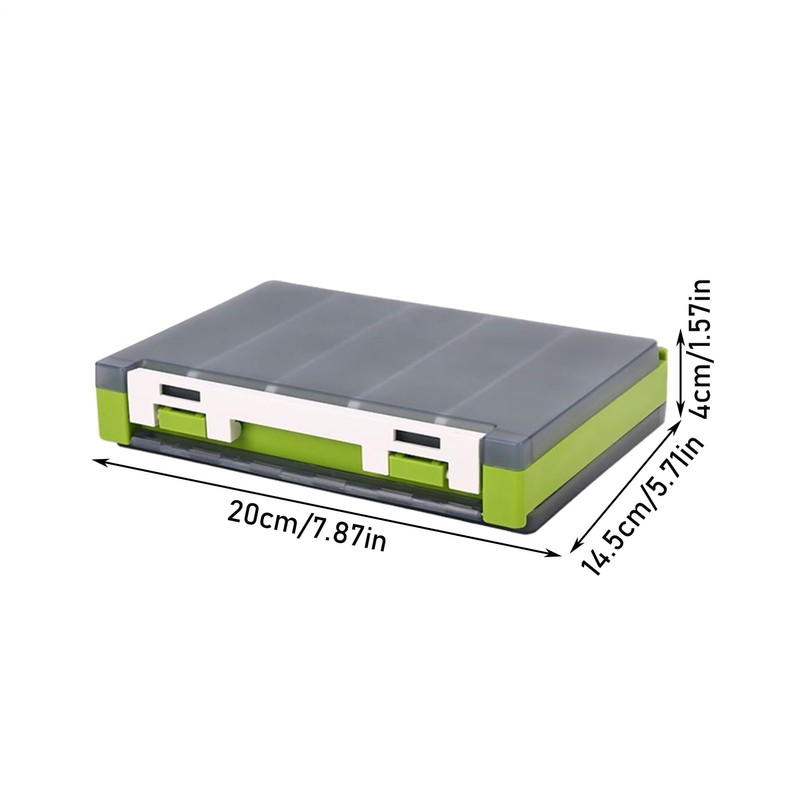 Fishing Lure Organizer - Trout Tackle Box With Dividers |