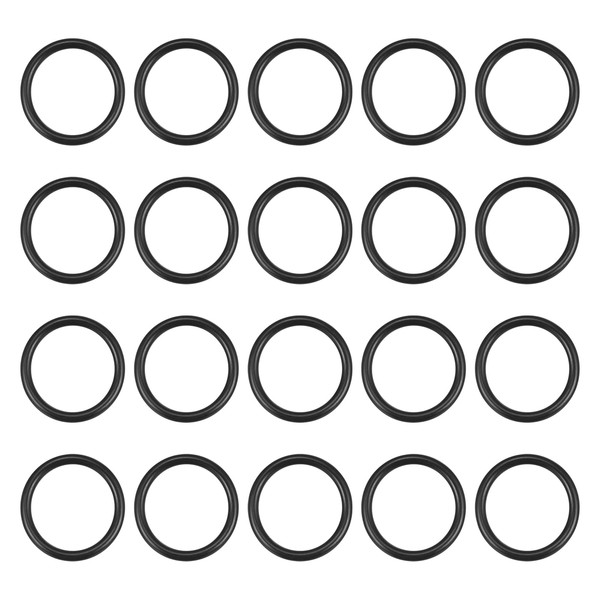 MECCANIXITY Nitrile Rubber O Ring 1.46" OD 1.14" ID 0.16"