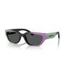 ARNETTE Sunglasses AN 4350 297687 Matte Black Gradient Purple/Dark Grey