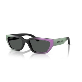 ARNETTE Sunglasses AN 4350 297687 Matte Black Gradient Purple/Dark Grey Polica