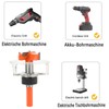Yuentoen Forstner Drill Bit, 35 mm, Adjustable Positioning Drill, Forstner