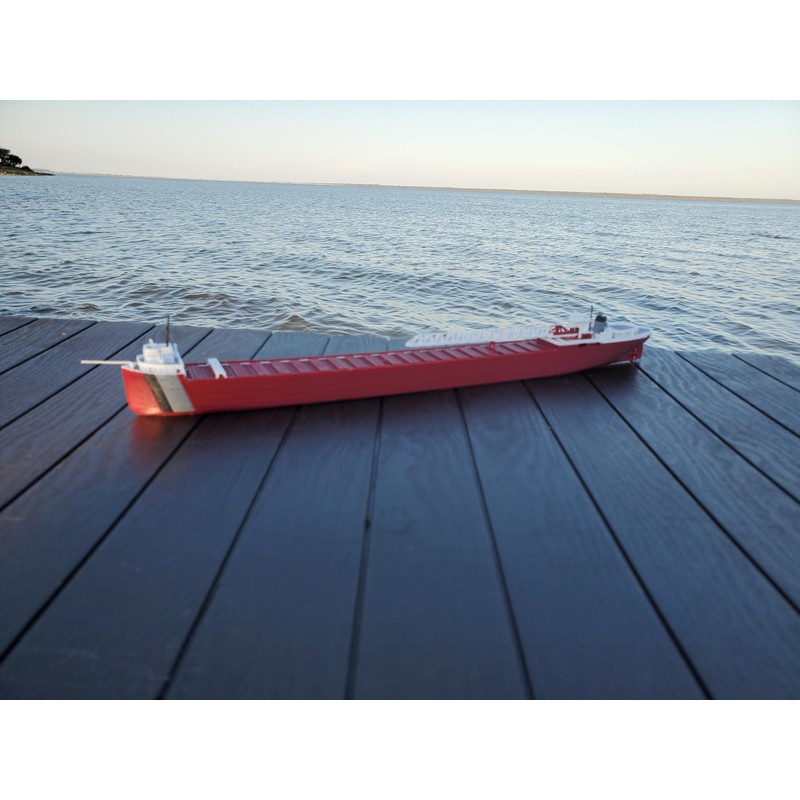 12" Prebuilt Display Model Ship (Arthur Anderson (Present Day) 1ft