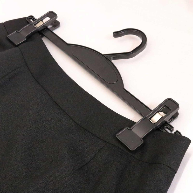 Sawafuzi Clothes Hanger Days Bottom Hanger Black 12.8 inches Wide