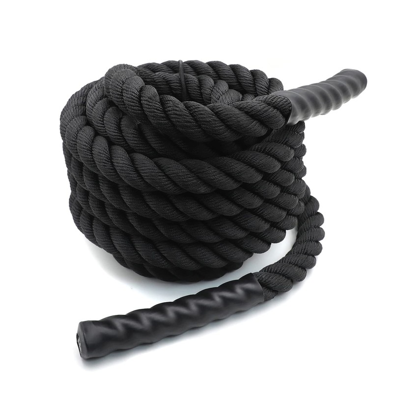 HTTMT- 1.5"/30ft Sports Exercise Training Battle Rope Strength Cardio Workout