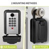 NEWIROVE Key Safe with Number Code, Large Key Safe with