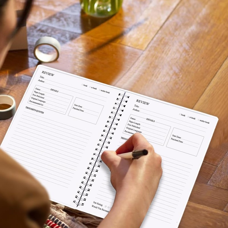 Getvow Reading Journal - Review and Track Your Reading Progress