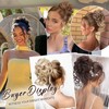 HotPro 2PC Messy Bun Scrunchies for Women's Hair Bun Extension