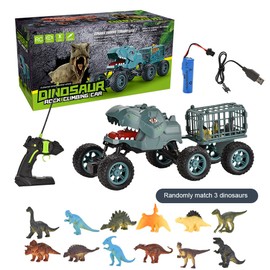 Dinosaur Remote Control Cars Off Road Climbing Toy Vehicle Truck Mini RC Car Birthday Gifts for Kids Boys