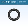 QUARKZMAN Nitrile Rubber O-Rings Replacement Rubber Rings 8 mm x