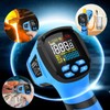 INSTRODOTS Infrared Thermometer Temperature Gun, -40℉ to 2192℉ Dual Laser