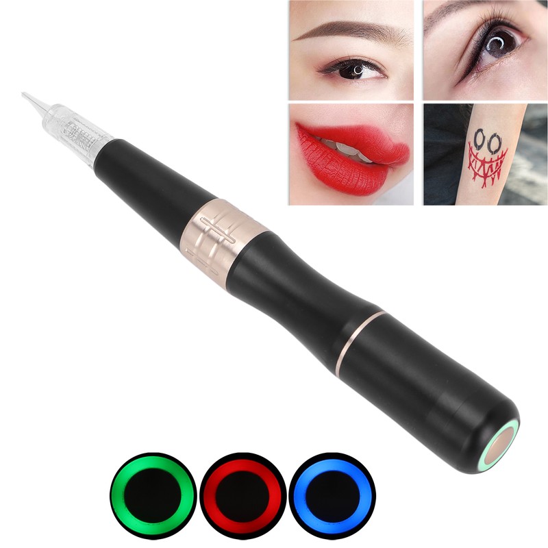 Eyebrow Lip Eyeliner Tattoo Pen Machine Wireless Microblading Machine