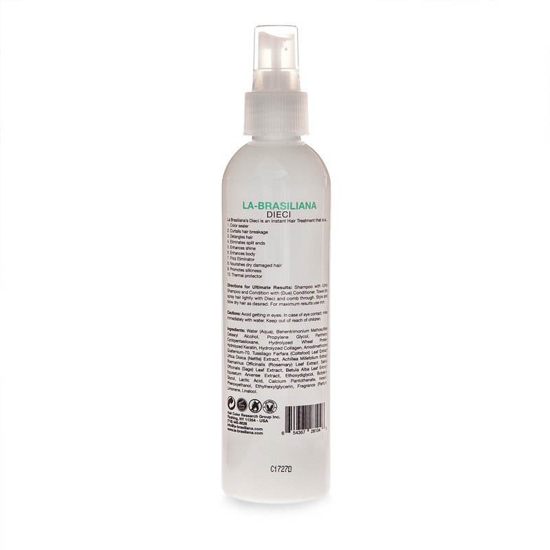La-Brasiliana Dieci All in One Instant Hair Treatment 250ml