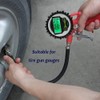 Digital Low Pressure Gauge with 1/4'' NPT Bottom Connector and