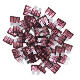 (40Pcs) 40 Amp Standard Automotive Fuse, 40A 12V 24V 32V Car Blade Fuses ATO APR ATS for Car/RV/Truck/SUV/Motorcycle/Boat