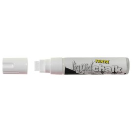 TEXTA 0388220 LIQUID CHALK MARKER, WET WIPE WHITE