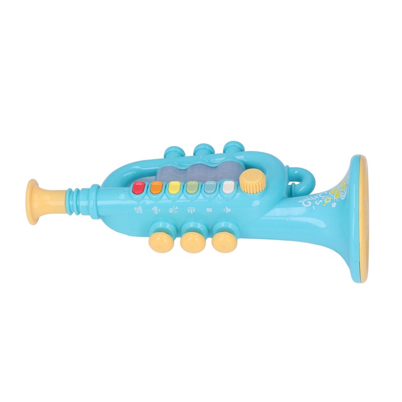 Horn Toy Simulation Design Dynamic Lighting Effect Musical Instrument Horn