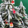 Christmas Ornaments Set Small Resin Miniature Christmas Tree Ornaments Santa