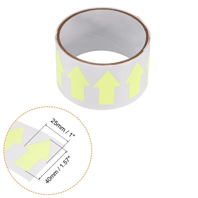 PATIKIL Glow in The Dark Tape, 1 Roll Directional Arrows