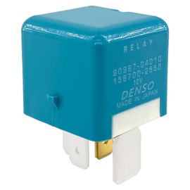 2-Pack 90987-04010 & 156700-2550 Relay - 30A 12VDC 4-Pin SPST Automotive Relay - Compatible with Toyota Camry (2010-2020), Corolla - Fixes Blower Motor & B1478 Error