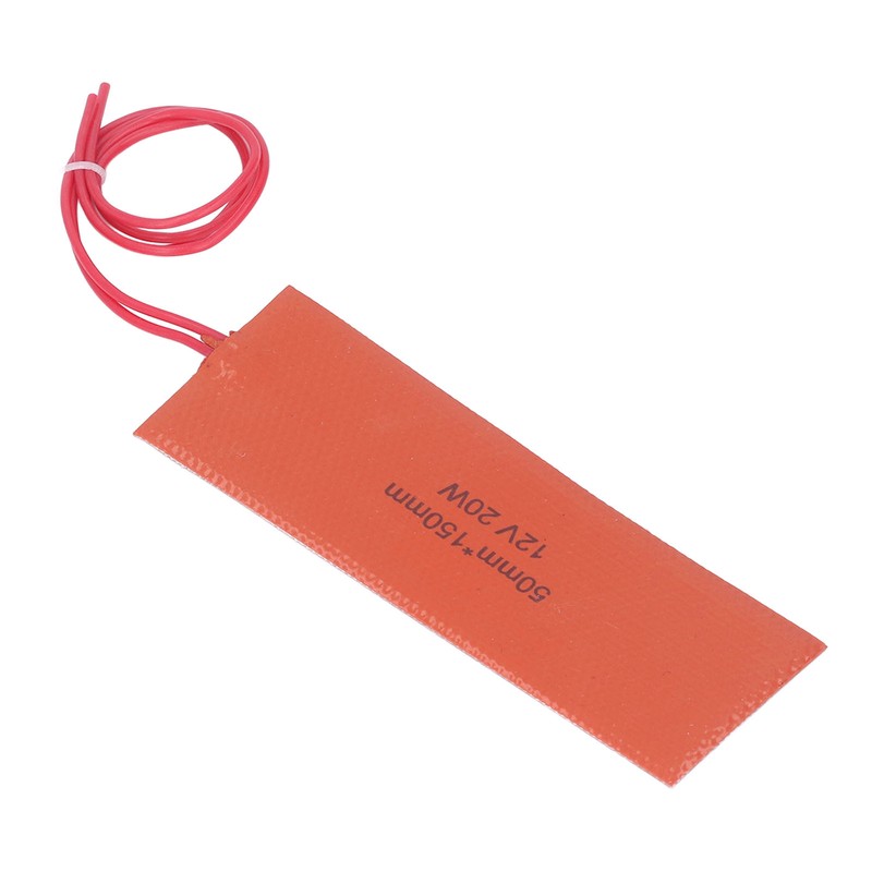 4 Pcs Silicone Rubber Heating Pad Flexible Silicone Heater Mat