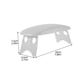 PACKOVE Foldable Nail Arm Rest Hand Cushion Portable Nail Table Hand Stand Comfortable Wrist Support Ergonomic Design and Stable