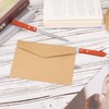2pcs Letter Openers, Durable Stainless Steel Envelope Cutter with Wooden