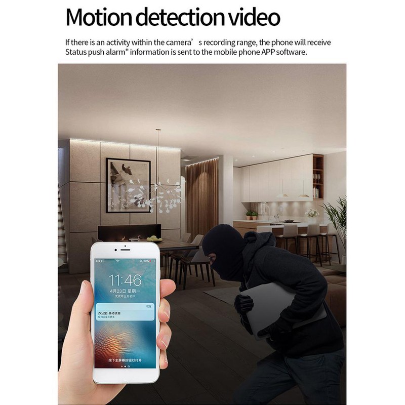 Mini Camera 4K HD Wireless Micro Camera Portable Cam With