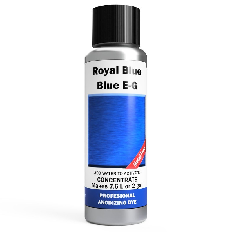 Professional Anodizing Dyes | Blue E-G | Royal Blue |