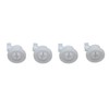 Lichtblau Set of 4 424717 481252878025 C00481565 Replacement Wheels for