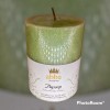 Abba Oil HYSSOP CANDLE PILLAR 4"