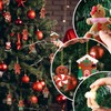 DHSUN Christmas Tree Ornaments, Gingerbread Man Pendants, 12 Pieces, Hanging
