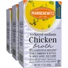 Manischewitz Manischewitz Reduced Sodium Chicken Broth 17oz (3 Pack), Flavorful,